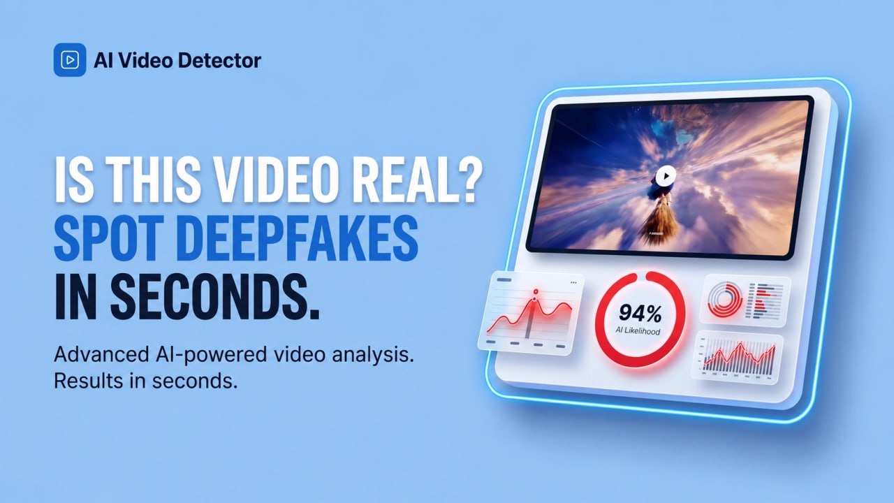 Free AI Video Detector Online – Check AI-Generated & Deepfake Videos
